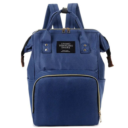 New Fashion Oxford Multi Functional Wear Resistant Insulation Large Capacity Zipper Mommy Bag Backpack for Travel