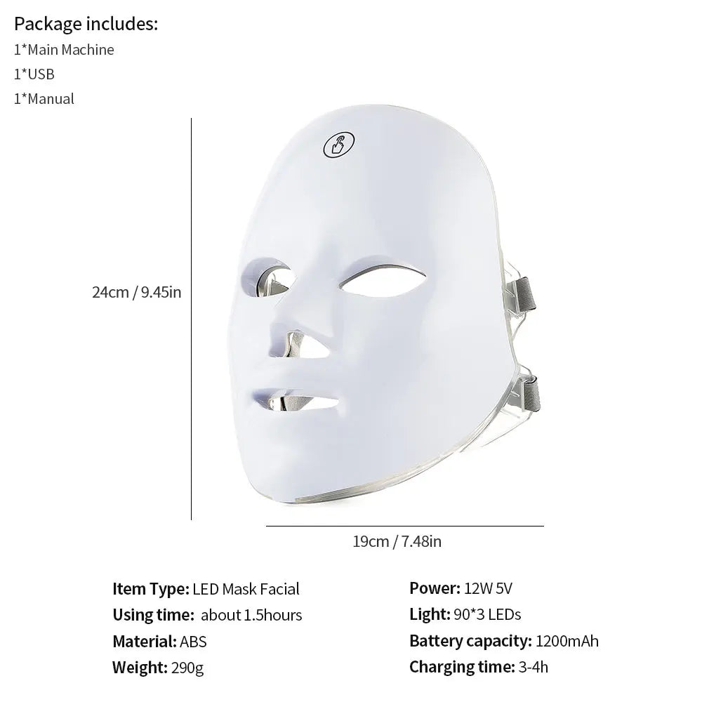 LED Skin Care Massager for Face and Neck Rejuvenation - Smarsty