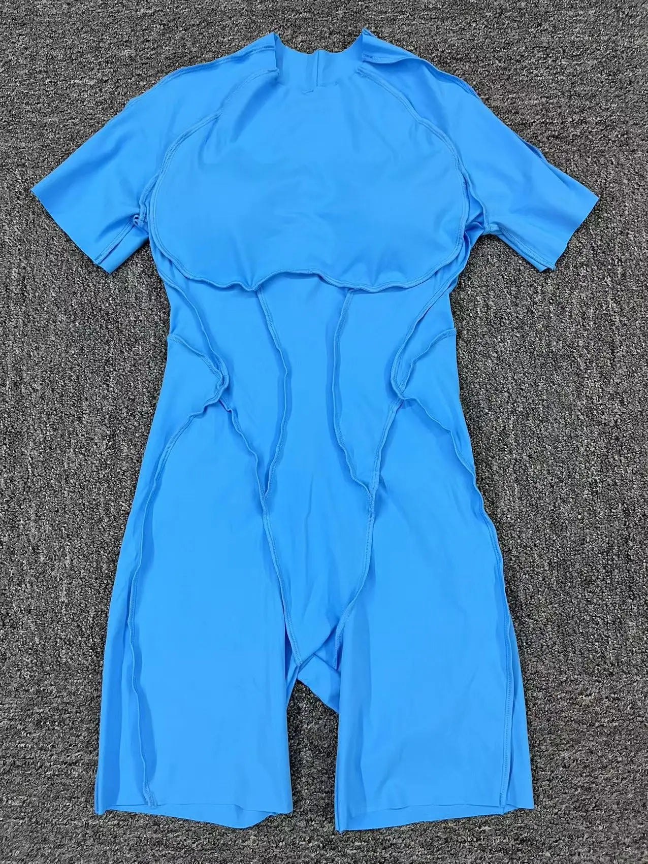 Short Jumpsuit Gym Clothes For Women Sportswear Fitness Overalls Backless Scrunch Booty Yoga Suit Sports Set Outfit - Smarsty