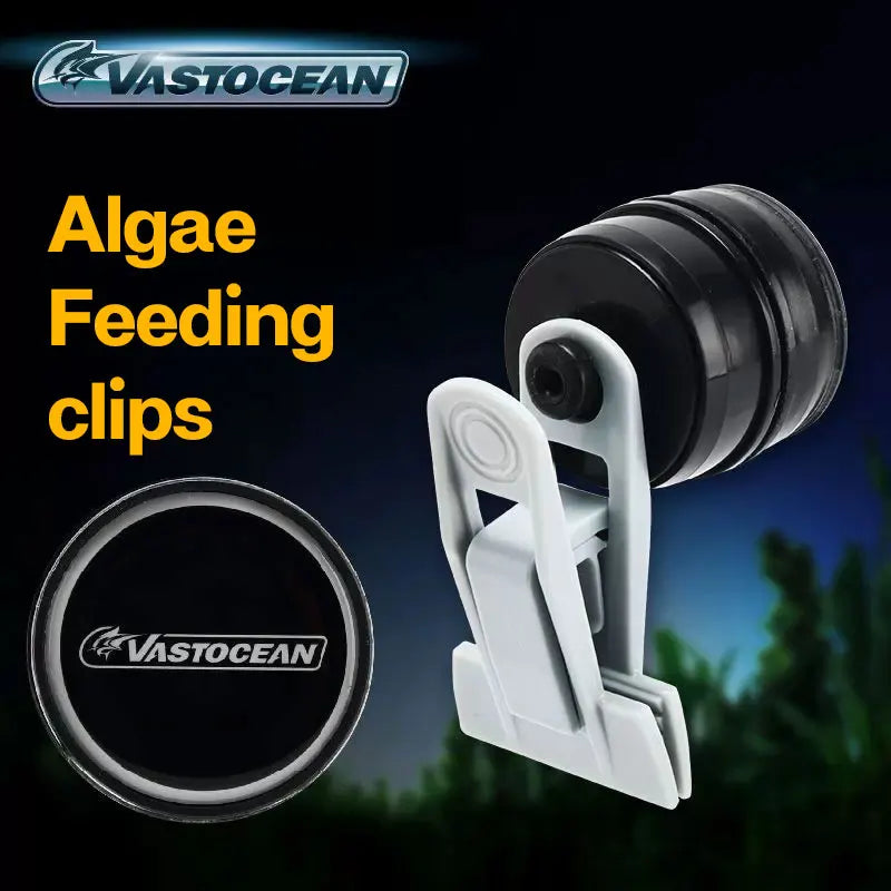 Strong Magnetic Seaweed Feeding Clip for Aquariums - Smarsty