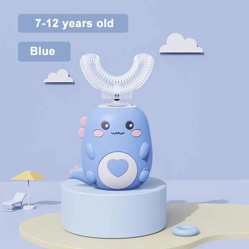 Children's Smart Electric Toothbrush with 360 Degree Cleaning - Smarsty
