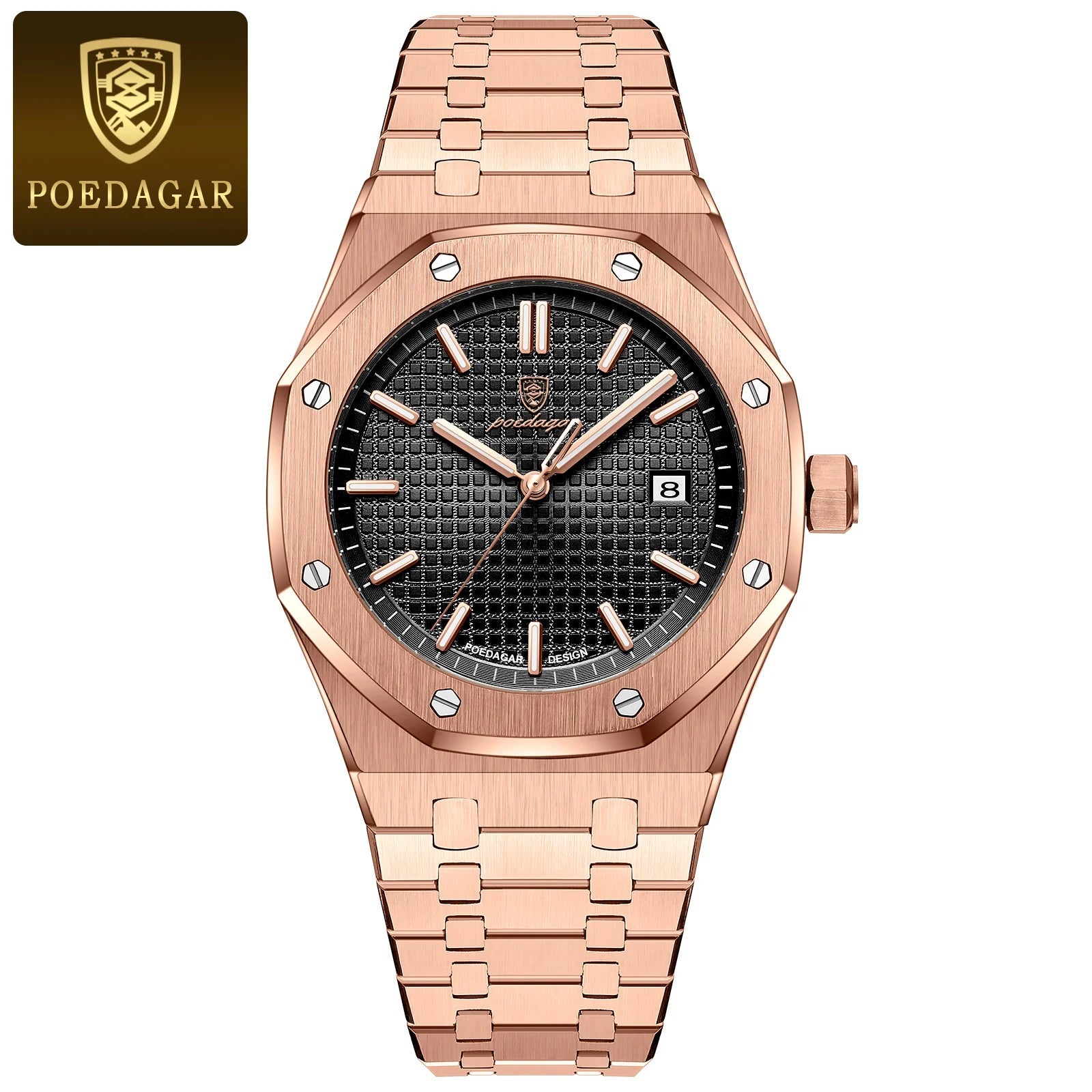 Luxury Waterproof Quartz Wristwatch for Men - Smarsty
