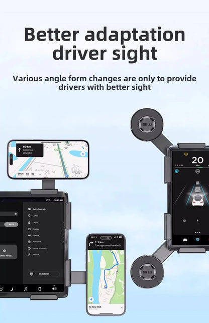 Magnetic Car Phone Holder 360 Degree Rotation Mount - Smarsty