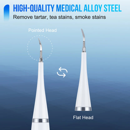 6 in 1 Ultrasonic Dental Cleaner for Effective Plaque Removal - Smarsty