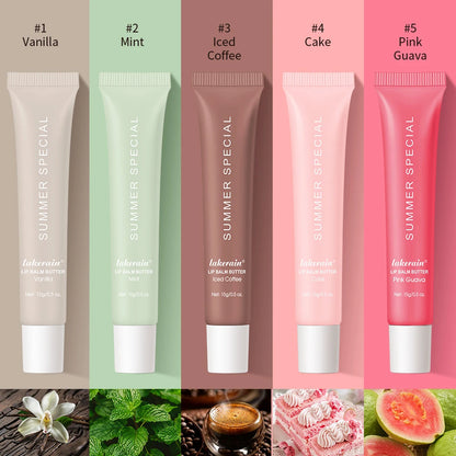 Moisturizing Summer Lip Balm with Vanilla Mint Flavor - Smarsty