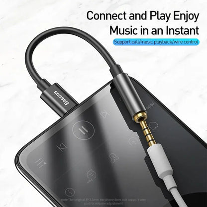 Baseus Type C to 3.5mm Audio Adapter for Headphones - Smarsty