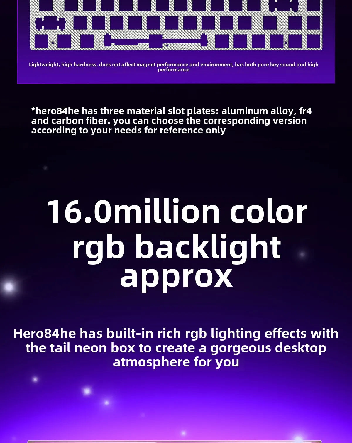 Mechanical Keyboard With Magnetic Switch RGB Gaming