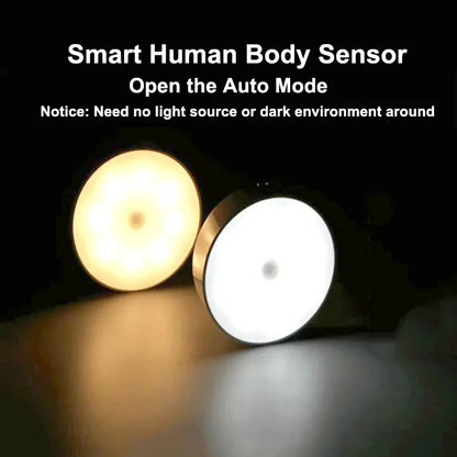 LED Smart Night Lamp with Human Body Sensor - Smarsty