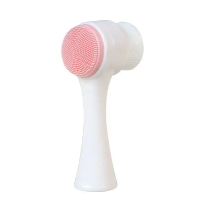 3D Double Sided Silicone Facial Cleansing Brush - Smarsty