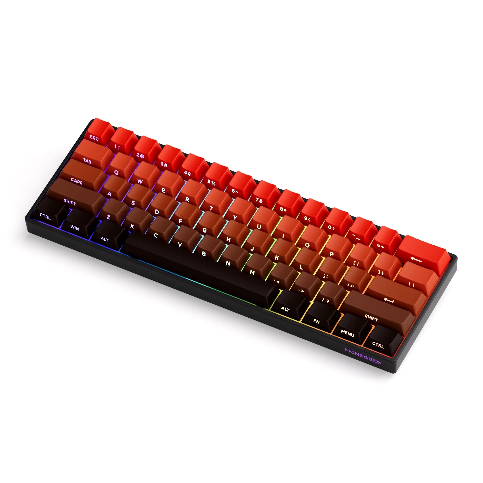 60 Percent Wireless Mechanical Keyboard With ARGB Lighting