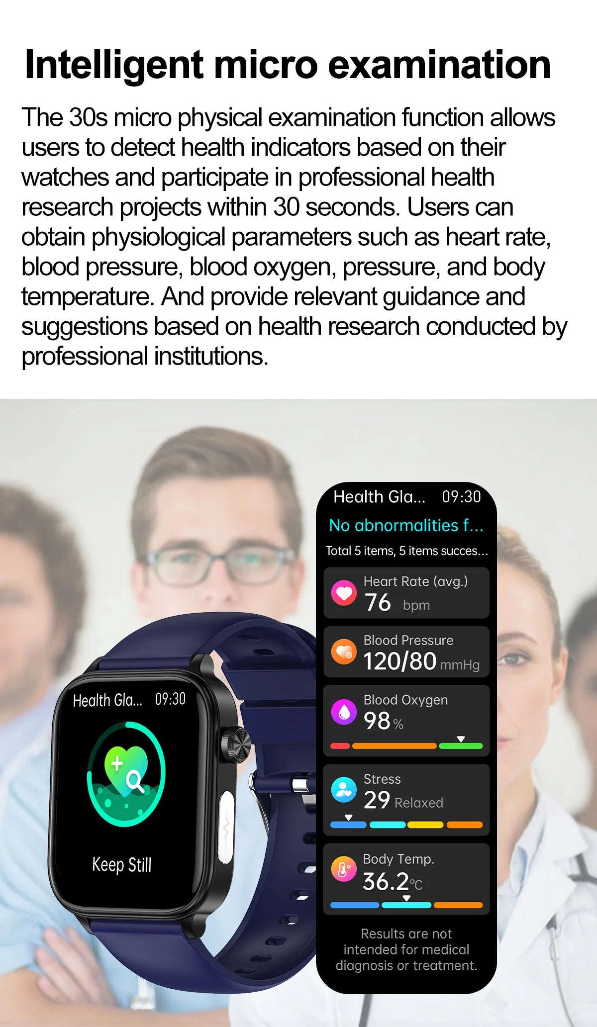 2025 Smart Watch with ECG PPG Health Monitoring - Smarsty