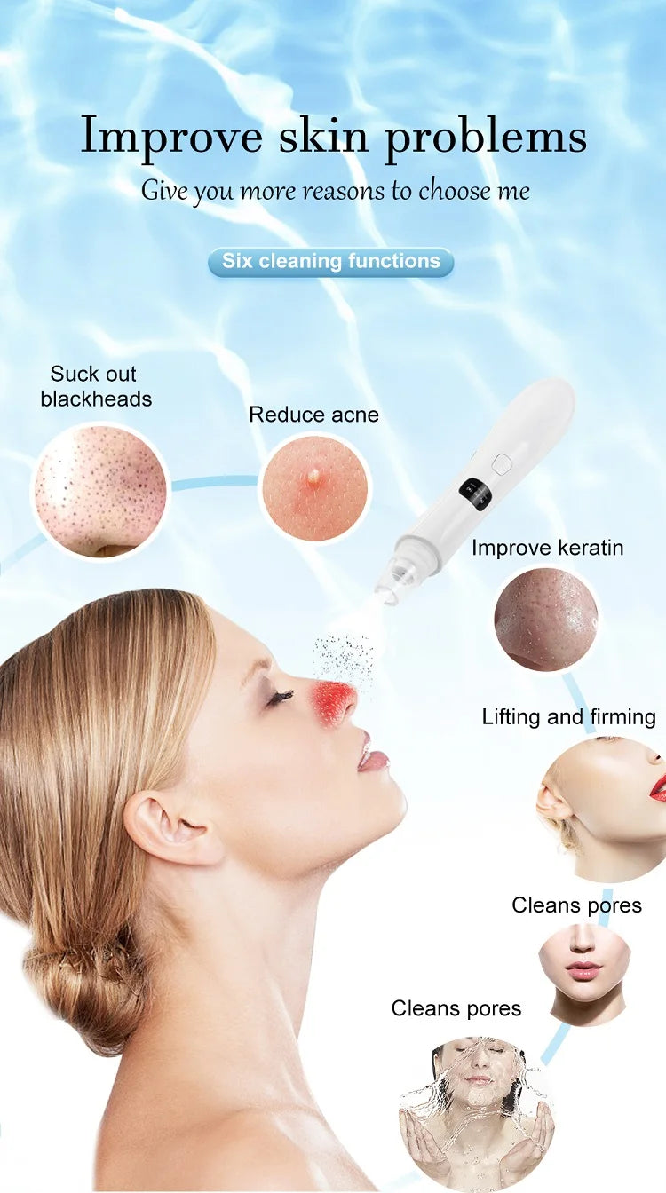 Face Cleansing Beauty Machine with Suction Modes - Smarsty