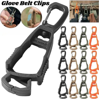 Outdoor Protective Gloves Clip Hanger Multi-purpose Safety Work Gloves Holder Anti-drop Glove Belt Clamp for Worker Construction by Smarsty
