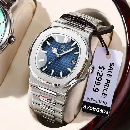 Luxury Waterproof Sports Watch with Luminous Dial - Smarsty