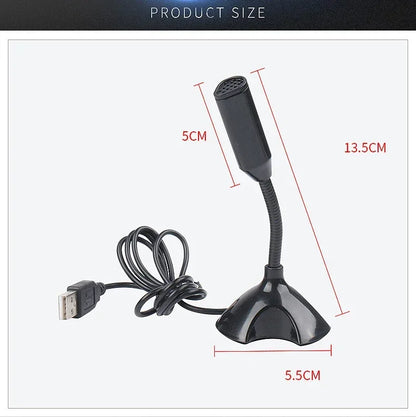 Professional Adjustable USB Microphone for Clear Gaming and Streaming - Smarsty