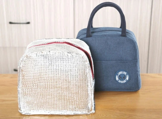 Large Capacity Insulated Bento Lunch Bag For Portable Meals - Smarsty