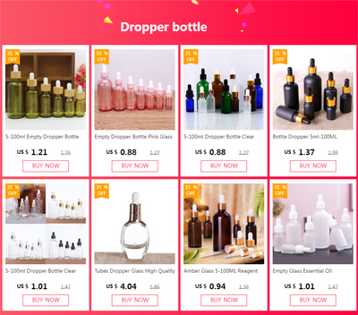 Amber Glass Dropper Bottles with Scale for Easy Refilling - Smarsty