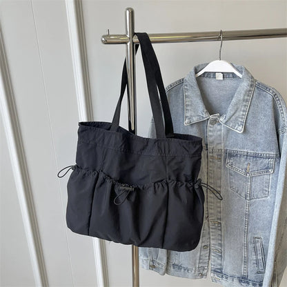 Large Capacity Canvas Tote Bag For Work And Commuting - Smarsty