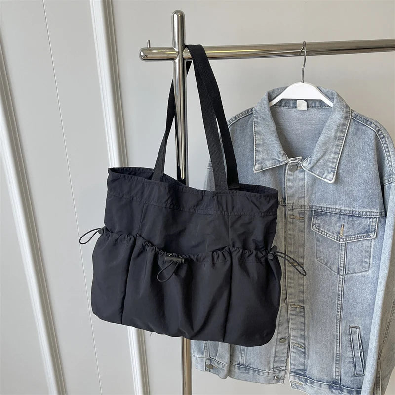 Large Capacity Canvas Tote Bag For Work And Commuting - Smarsty