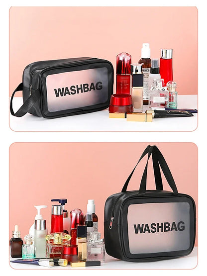 Clear Transparent Makeup Bag Large Capacity Organizer - Smarsty
