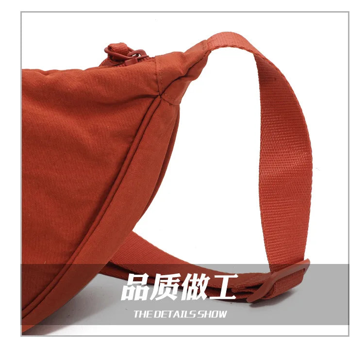 Casual Nylon Crossbody Bag for Women Large Capacity - Smarsty