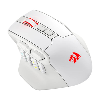 Redragon M811 PRO Wireless MMO Gaming Mouse, 15 Programmable Buttons RGB Gamer Mouse, 10 Side Macro Keys - Smarsty