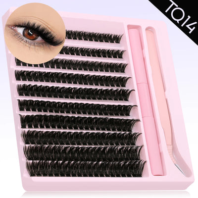 GROINNEYA DIY Eyelash Clusters Kit with Strong Hold - Smarsty