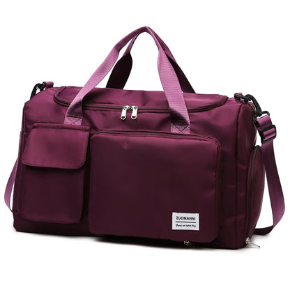 Unixinu Carry On Weekender Duffle Bag With Shoe Compartment - Smarsty
