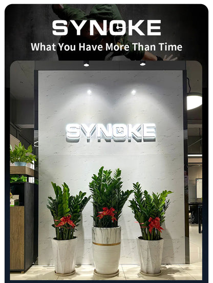 SYNOKE Outdoor Military Digital Watch for Men Waterproof Luminous Sports Timepiece - Smarsty