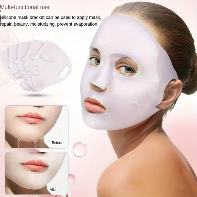 Reusable 3D Silicone Mask Holder for Moisturizing Skin Care - Smarsty