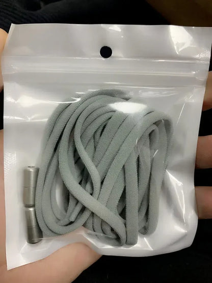 1Pair Elastic Lazy Shoelaces No Tie Shoe Laces Sneakers Flats Shoelaces for Kids Adult Quick Shoelace Fit All Shoes Freeshipping