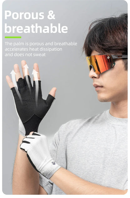 RockBros Breathable Cycling Gloves Half Finger Anti Slip - Smarsty