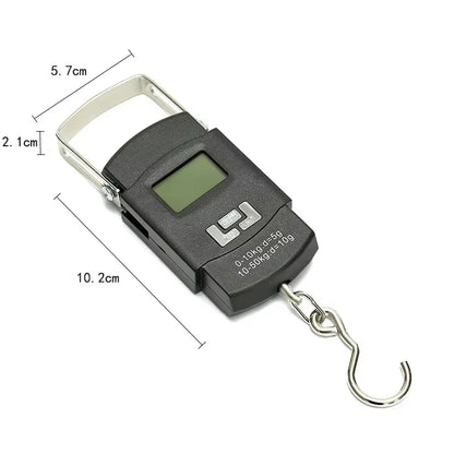 Portable 50kg Luggage Scale with LCD Display - Smarsty