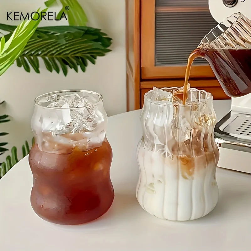 Heat Resistant Glass Tumbler Set for Juices and Coffee - Smarsty