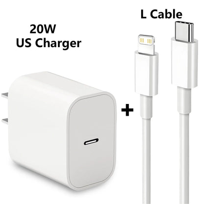 35W Fast Charger For iPhone USB C To Lightning Cable - Smarsty