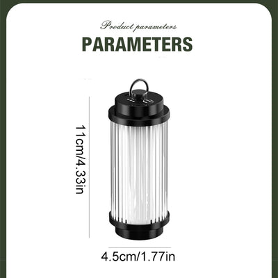 Outdoor camping tools camping lights 5 kinds of lights adjustable ceiling can be connected with the bracket TYPE-C charging. by Smarsty