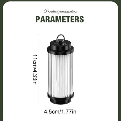 Outdoor camping tools camping lights 5 kinds of lights adjustable ceiling can be connected with the bracket TYPE-C charging. by Smarsty