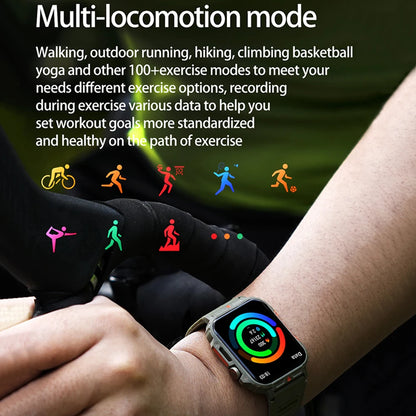 2024 Outdoor Military Smart Watch with IP68 Waterproof - Smarsty