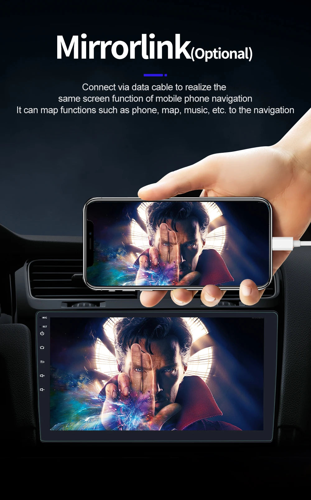 Android Auto Car Stereo 7 9 10Inch IPS Display GPS - Smarsty