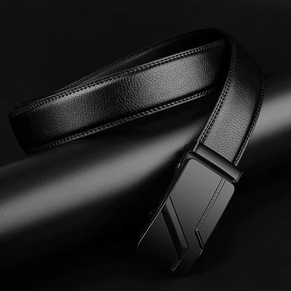 Mens PU Leather Automatic Buckle Belt High Quality - Smarsty