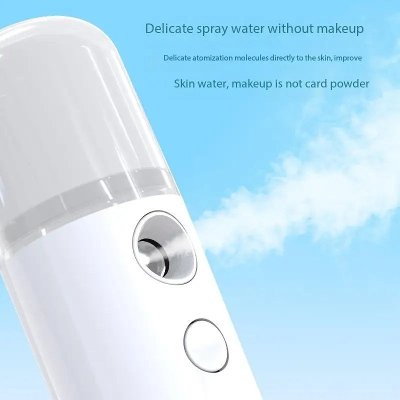 White Hydration Meter Nano Spray for Accurate Face Hydration - Smarsty