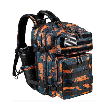 LHI 45L/35L/25L Tactical Backpack for Men and Women Waterproof Athlete Gym Outdoor Bag Travel Hiking Rucksack with Bottle Holder - Smarsty