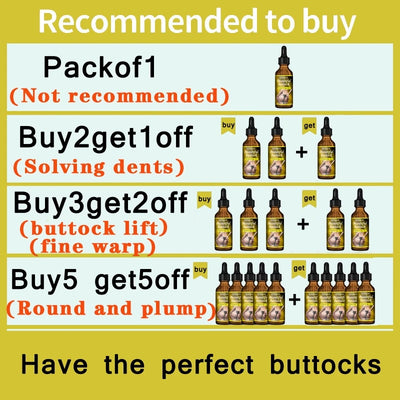 Butt Enhancement Essential Oil for Lifting and Firming - Smarsty
