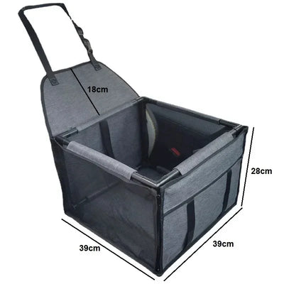 Waterproof Dog Car Seat Cover for Travel Comfort - Smarsty