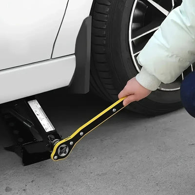 Auto Labor Saving Jack Ratchet Wrench Tire Jack Removal Wrench Cross car Labor Saving Wrench Rocker Arm - Smarsty