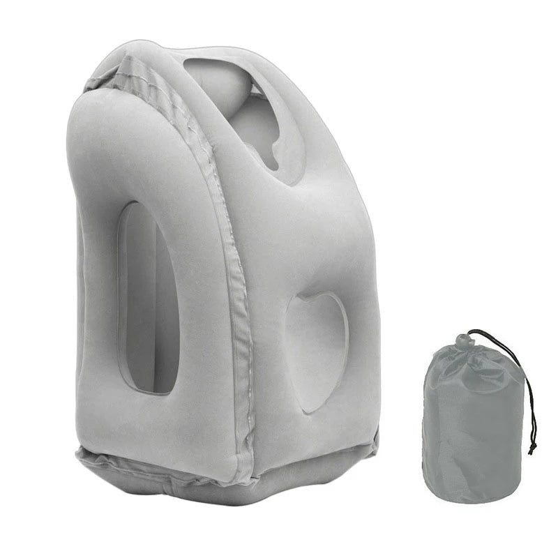 Portable Inflatable Travel Pillow for Ultimate Neck Support - Smarsty