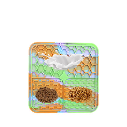 Silicone Pet Lick Mat for Slow Feeding Dogs - Smarsty