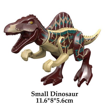 Jurassic Dinosaur World Brutal Raptor T-Rex Triceratops Indominus Rex Model Building Blocks Dino Velociraptor Figure Bricks Toys