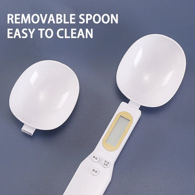Electronic Kitchen Scale 500g 0.1g LCD Digital Measuring Food Flour Digital Spoon Scale Mini Kitchen Tool for Milk Coffee Scale by Smarsty