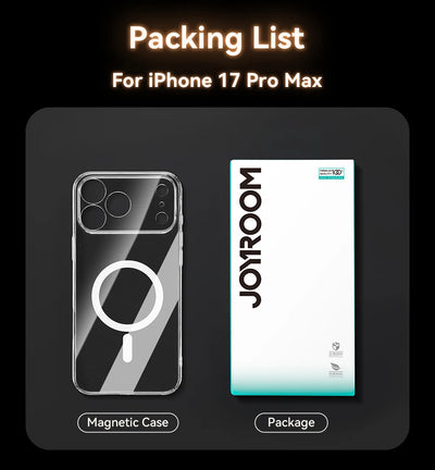 Magnetic Clear Case For iPhone Anti Yellowing - Smarsty
